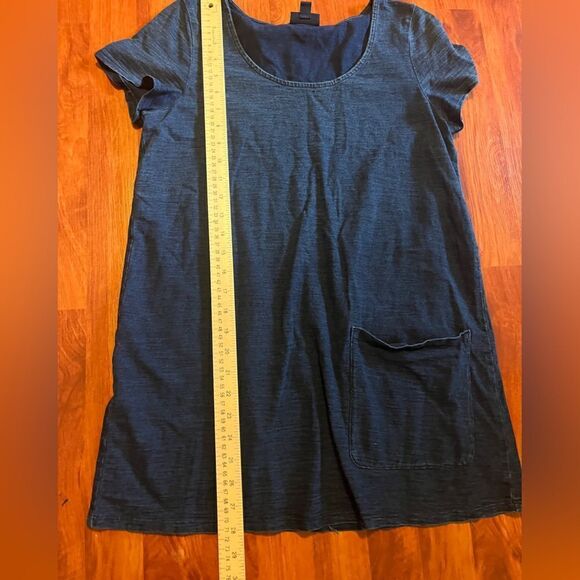 J Jill Pure Indigo Soft Tonic . Size XS. - Picture 8 of 9